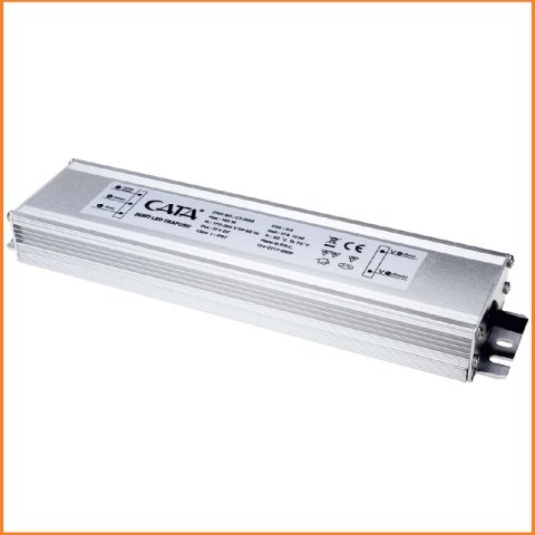 Cata 17 Amper 180 watt Dış Mekan Şerit Led Trafosu Slim Cata Ct-2593