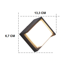 Cata Sıva Üstü Led Aplik 7w Günışığı Renk CT-7078