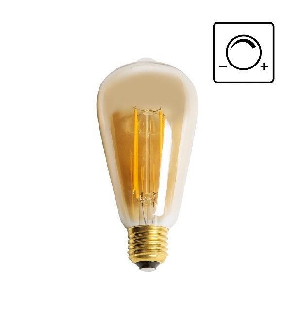 Cata 6 W Dimlenebilir Rustik Led Ampul CT-4313 Amber Renk