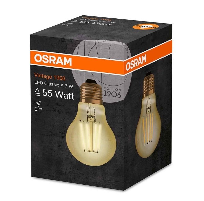 Osram 55W Rustik Vintage Led Ampul E27 Duylu