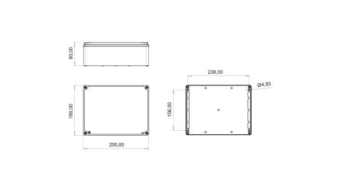 Bemis  190x250x90  IP67 BB3-2931-0047