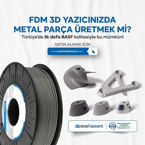 Metal Filament Nedir? Metal 3D Baskı Önerileri