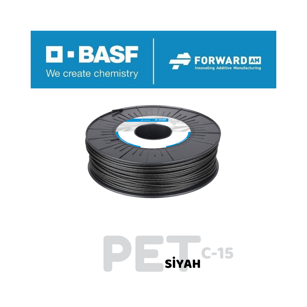 BASF Ultrafuse PET CF15 Siyah Filament (1.75mm - 2.85mm)