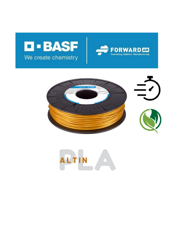 BASF Ultrafuse Altın Sarısı PLA Filament (1.75mm - 2.85mm)