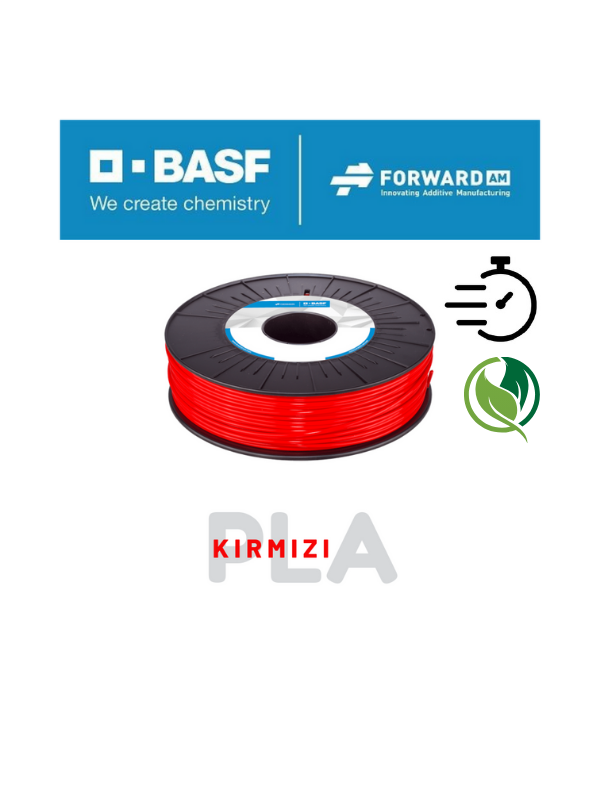 BASF Ultrafuse Kırmızı PLA Filament (1.75mm - 2.85mm)