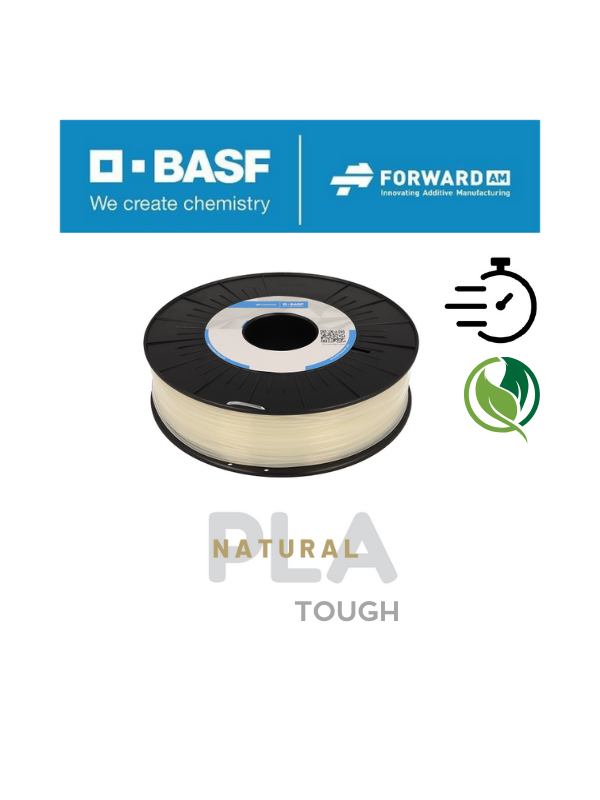 BASF Ultrafuse PLA Tough Naturel Filament (1.75mm - 2.85mm)