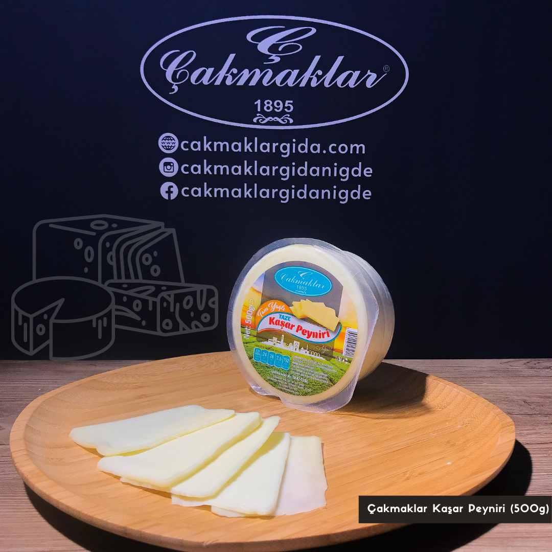 Çakmaklar Kaşar Peyniri (500Gr.)