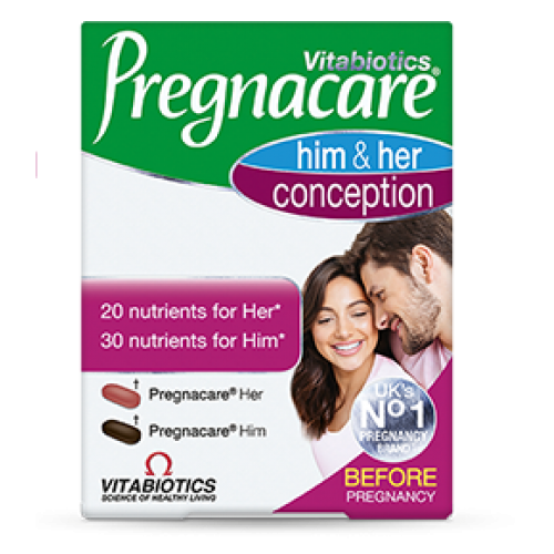 Pregnacare Him Her Conception 60 Tablet
