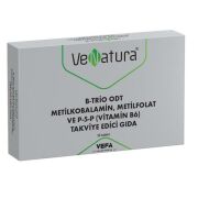 Venatura B-Trio Odt Metilkobalamin Metilfolat ve P-5-P 30 Tablet