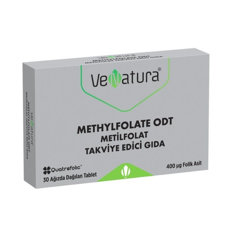 Venatura Metilfolat Odt 30 Ağızda Dağılan Tablet