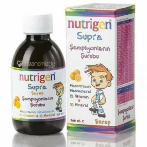 Nutrigen Supra Vitamin Mineral Şurubu 200 Ml