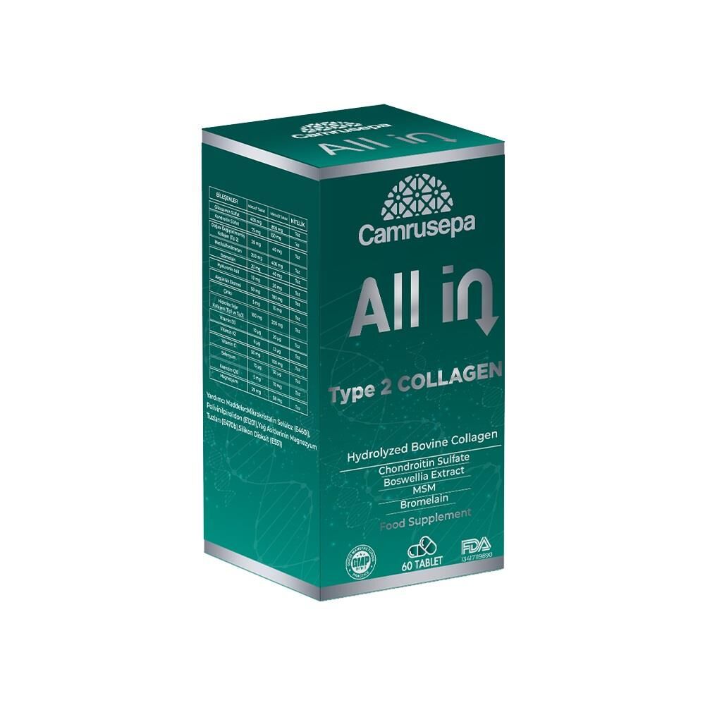 Camrusepa All In Type 2 Collagen 60 Tablet