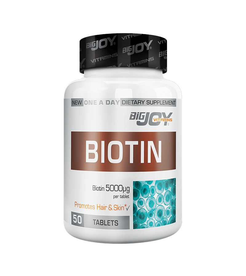 Bigjoy Vitamins Biotin 50 Tablet