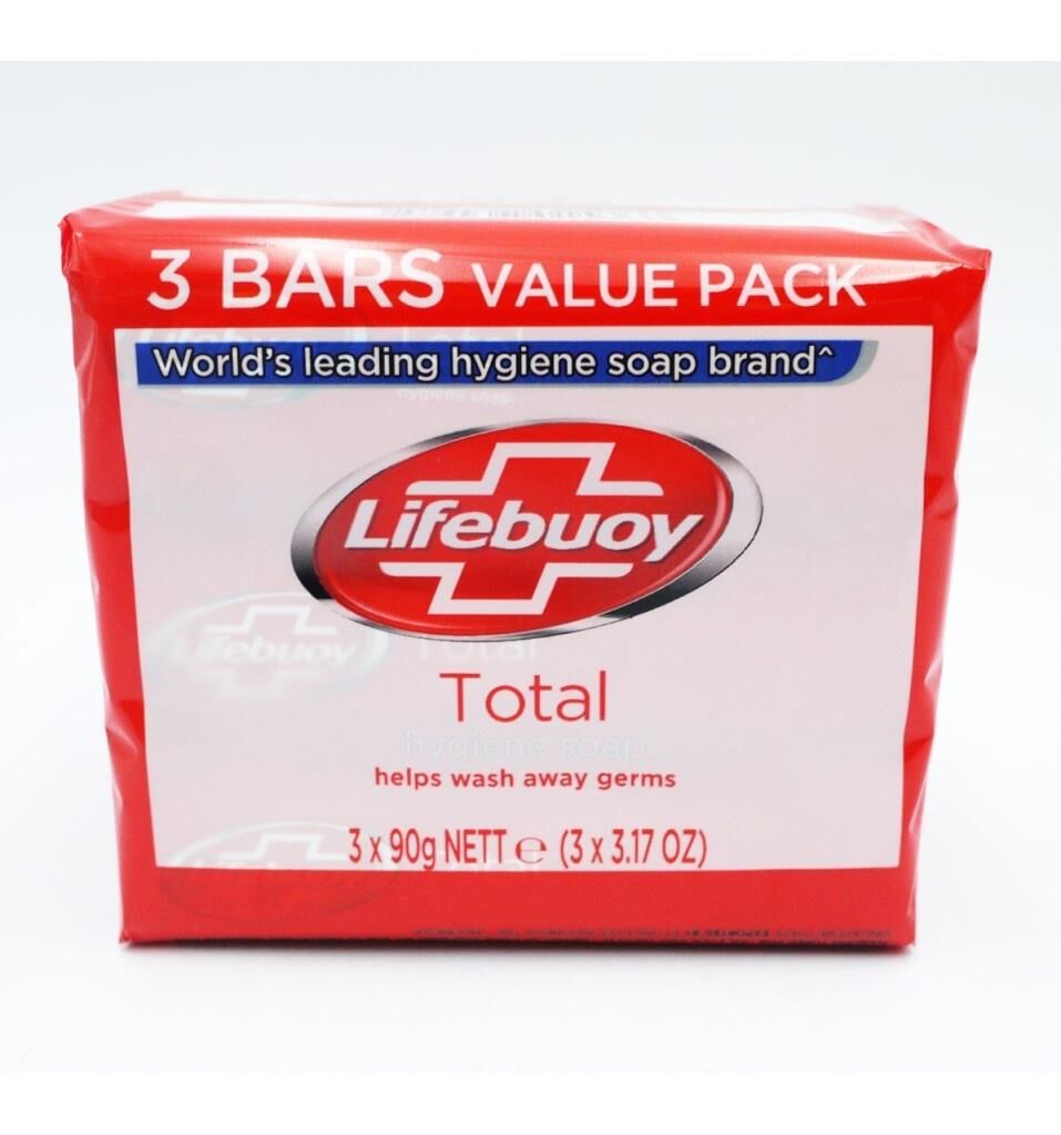 Lifebuoy Total Antibakteriyel Sabun 3 Adet x 90 Gr
