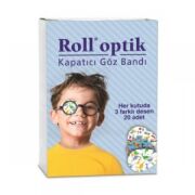 Roll Optik Kapatıcı Göz Bandı Erkek 20 Adet