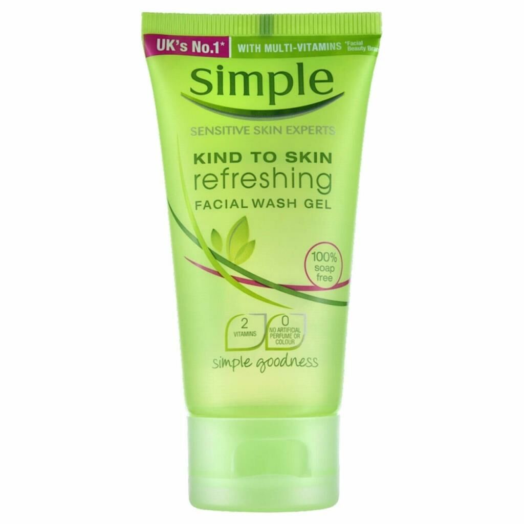Simple Canlandırıcı Yüz Yıkama Jeli 50 ML