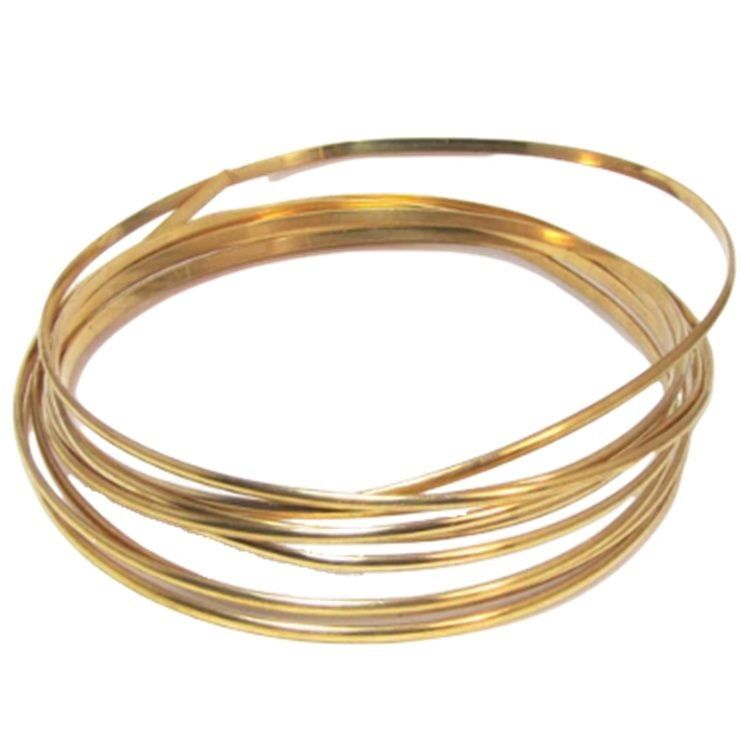 4 mm Bombeli Balıksırtı Pirinç Tel - 1 kg