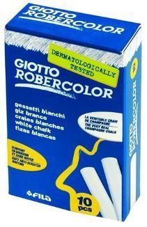 Giotto Robercolor Tebeşir 10'lu - Beyaz