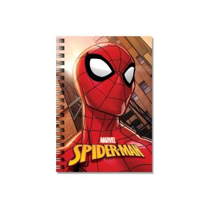 Spiderman Spiralli Not Defteri A6 Çizgili 80 Yaprak