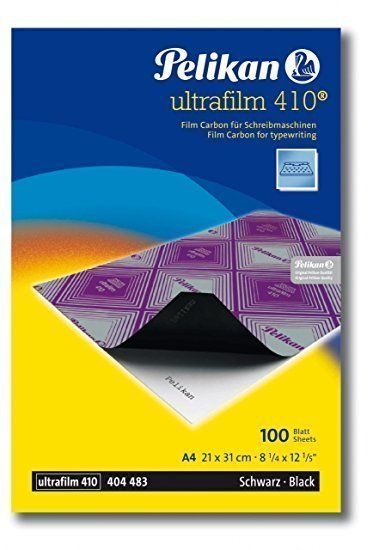 Pelikan 410 Ultrafilm Siyah Plastik Karbon Kağıdı 100'lü
