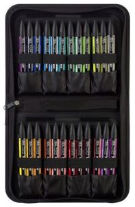 Winsor Newton Promarker Çift Uçlu Keçeli Kalem 24 Renk Çantalı Set