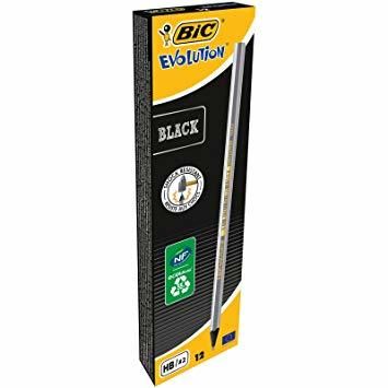 Bic Evolution Black Hb Kurşun Kalem 12'li