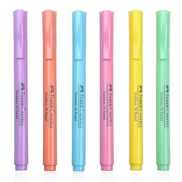 Faber Castell Fosforlu Kalem 38 Pastel