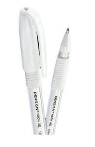Pensan Tükenmez Kalem Jel 1.0 MM Neon Beyaz