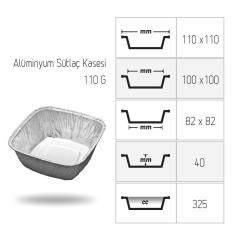 Alüminyum Sütlaç Kasesi - 3000'li