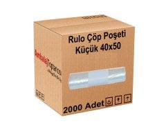 Rulo Çöp Poşeti Küçük 40x50 2000'li