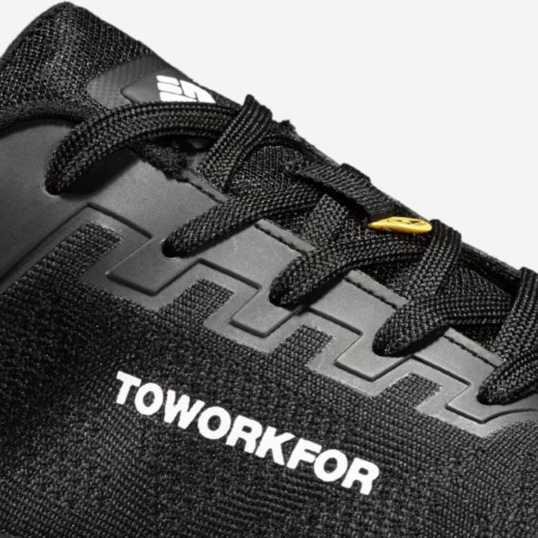 Toworkfor Super Set Black S1P | SRC | ESD İş Ayakkabısı