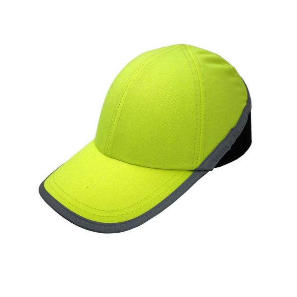Essafe GE 1002 HI-VIS Bump Cap Darbe Emici Kep Baret Şapka Reflektörlü Sarı