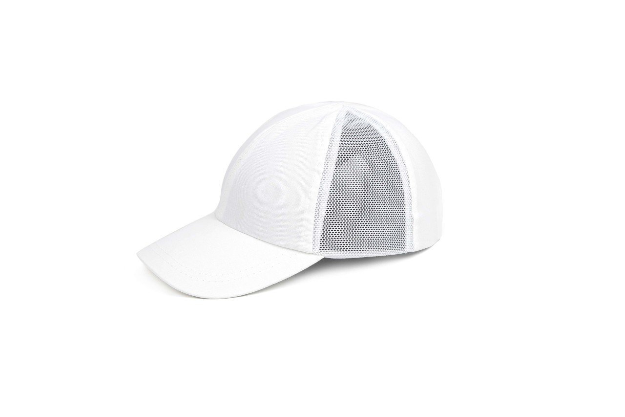 Darbe Koruyucu Şapka Beyaz