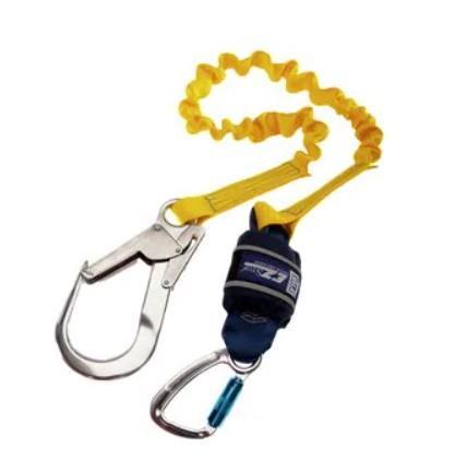 3M™ DBI-SALA® EZ-Stop™ Uzayabilen Şok Emicili Lanyard 1245541, Elastik Dokumalı, Tek Ayaklı, 2,00 m