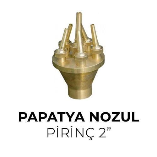 Papatya Nozul Pirinç - 2''