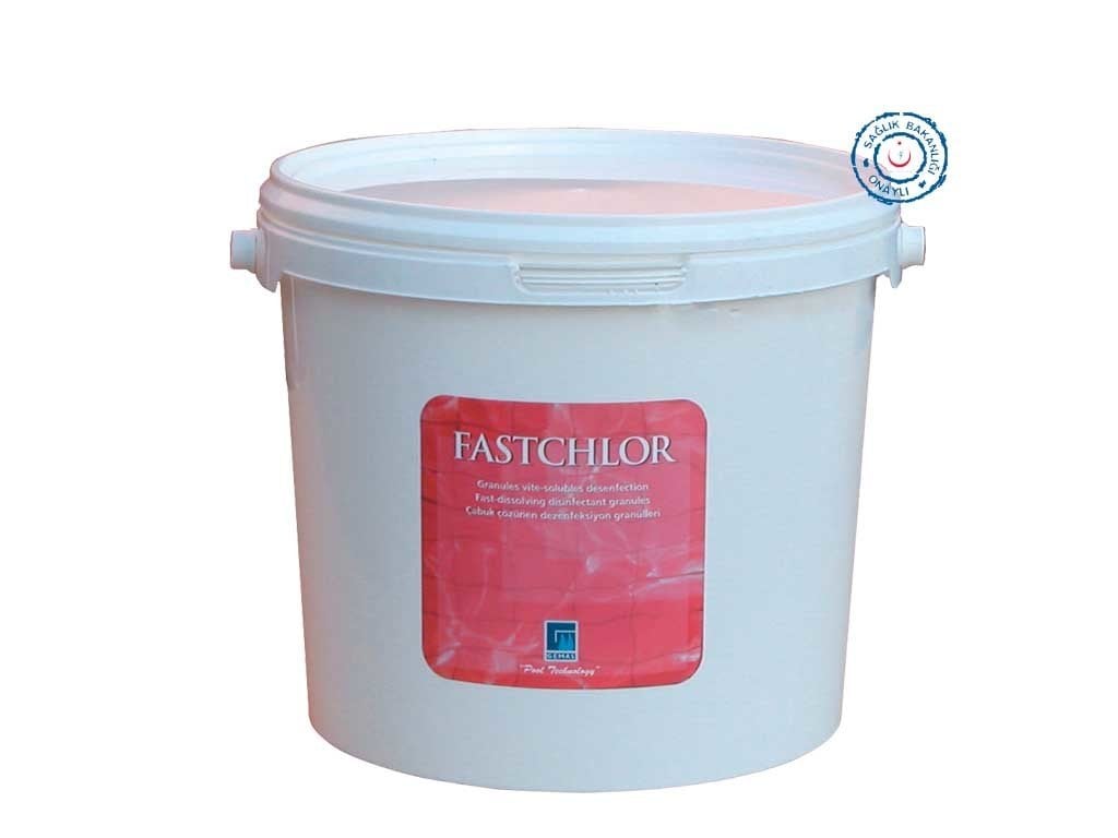 Fastchlor 15 kg - % 56 Stabilizatörlü Diklör Granüllü Toz Klor