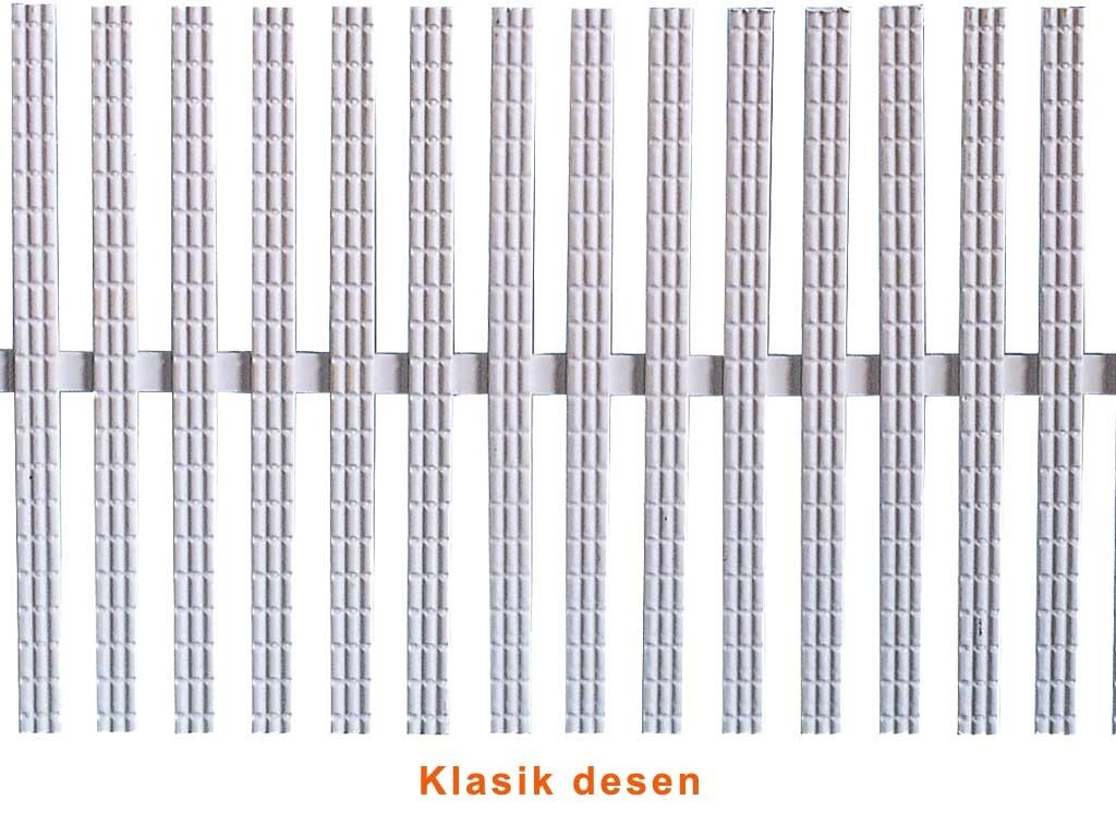 Taşma Izgarası 10 Mt Tek Geçme 15 Cm Klasik Desen 2001 Model