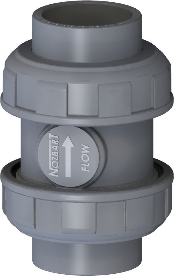 Nozbart Ø 20 mm Dört Ayaklı Yaylı Çekvalf