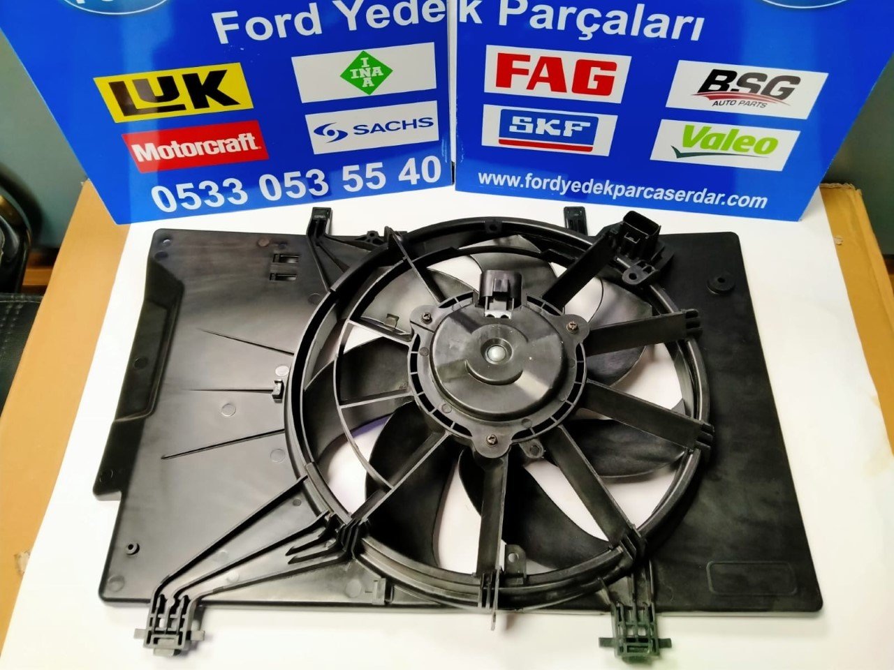 Fan Motoru Komple 1.4 TDCİ - BENZİNLİ 2002-2008 Yıllar Arası Fiesta ve Fusion KALE