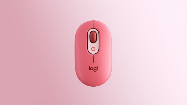 LOGITECH POP MOUSE HEARTBREAKER EMOJİ TUŞLU SESSİZ KABLOSUZ MOUSE - PEMBE 910-006548