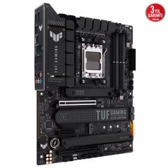 ASUS MB TUF GAMING X670E-PLUS AMD X670E AM5 DDR5 6400 DP HDMI 4X M2 USB3.2 AURA RGB 2.5GBİT LAN ATX 128GB’A KADAR RAM DESTEĞİ PCIE5.0 ASUS 5X PROTECTION III