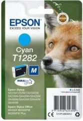 EPSON C13T12824022 SINGLEPACK CYAN T1282 DURABRITE ULTRA INK