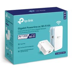 TP-LINK TL-WPA7517 KIT 300Mbps AV1000 KABLOSUZ POWERLINE GENİŞLETİCİ