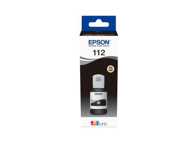 EPSON C13T06C14A (112) SİYAH MÜREKKEP KARTUŞ 7.500 SAYFA 127ML L15160 L15150