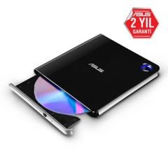 ASUS SBW-06D5H-U HARİCİ İNCE BLU-RAY YAZICI  M-DİSC  USB TYPE-C VE TYPE-A DESTEKLİ  SİYAH