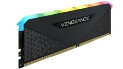 CORSAIR CMG16GX4M2D3600C18 16GB (2x8GB) DDR4 3600 MHz C18 VENGEANCE RGB RS BLACK SOGUTUCULU DIMM BELLEK