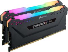 CORSAIR CMW64GX4M2D3600C18 64GB (2X32GB) DDR4 3600MHz CL18 VENGEANCE RGB PRO SOGUTUCULU DIMM BELLEK BLACK