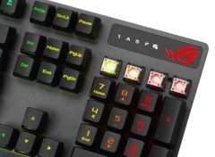 ASUS ROG STRIX SCOPE RX AURA SYNC RGB MEKANİK OYUNCU KLAVYE TÜRKÇE TUŞ DİZİLİMİ ROG RX RED SWITCH GENİŞ CTRL TUŞU