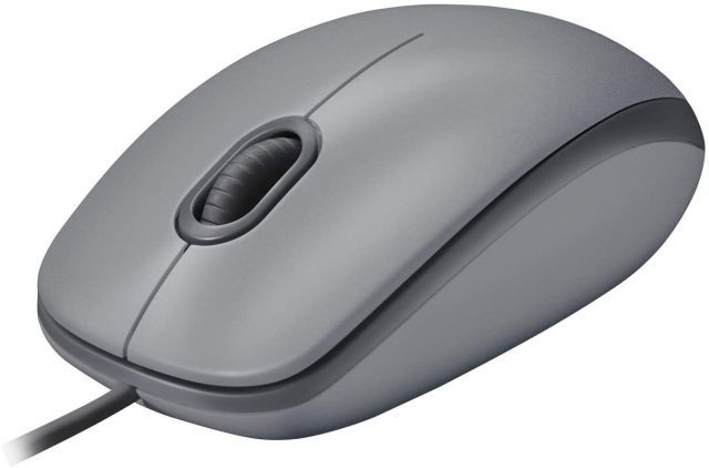 LOGITECH M110 SESSİZ TAM BOYUTLU KABLOLU USB-A BAĞLANTILI OPTİK MOUSE - GRİ 910-006760