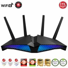 ASUS DSL-AX82U WIFI6 DUAL BAND-GAMING Ai MESH-AiPROTECTION-TORRENT BULUT-PS5 UYUMLU DLNA-4G-VPN-ADSL-VDSL-FiBER-MODEM ROUTER